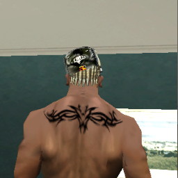 Simple back tribal Tattoo